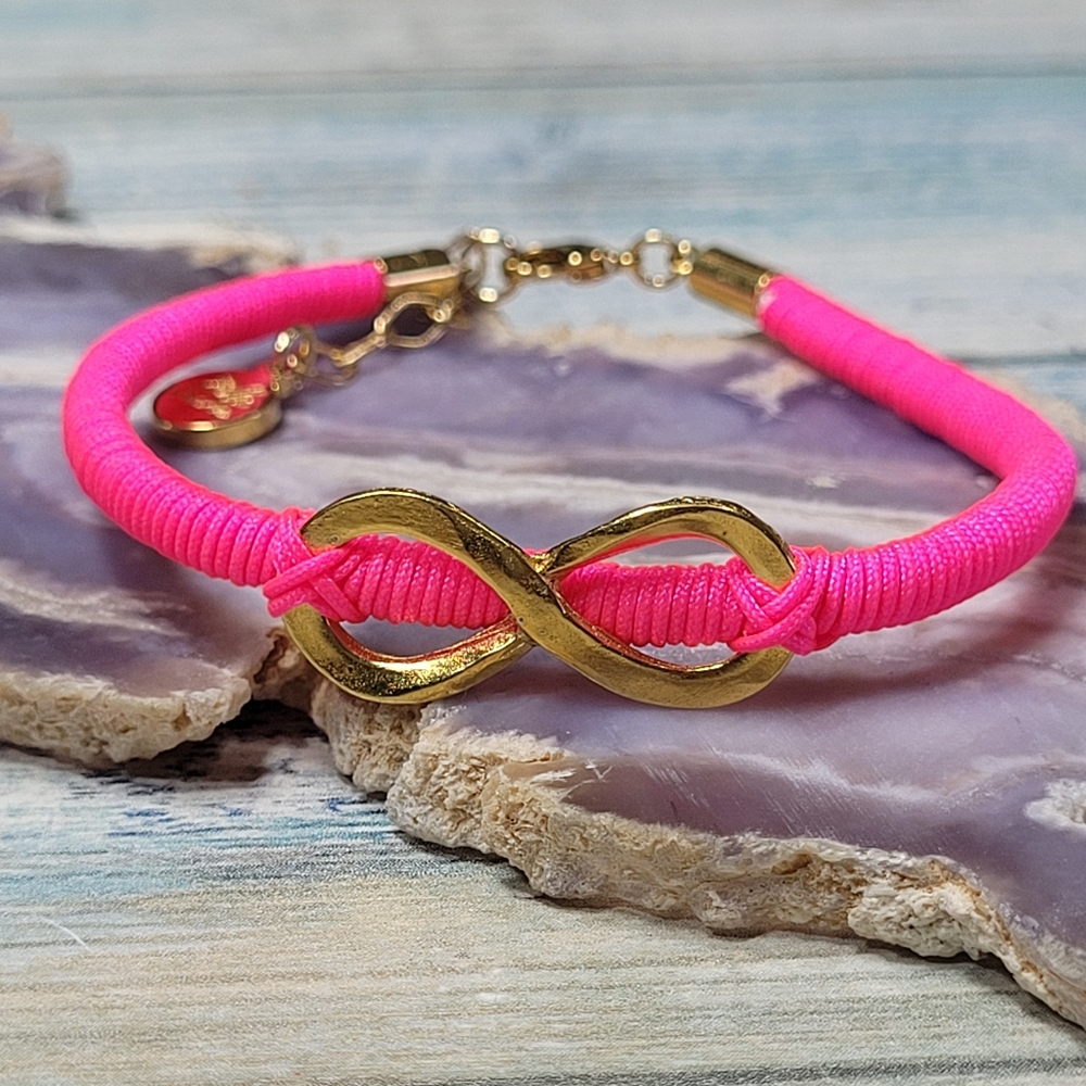 Blee Inara Infinity Cord Bracelet (7"in)